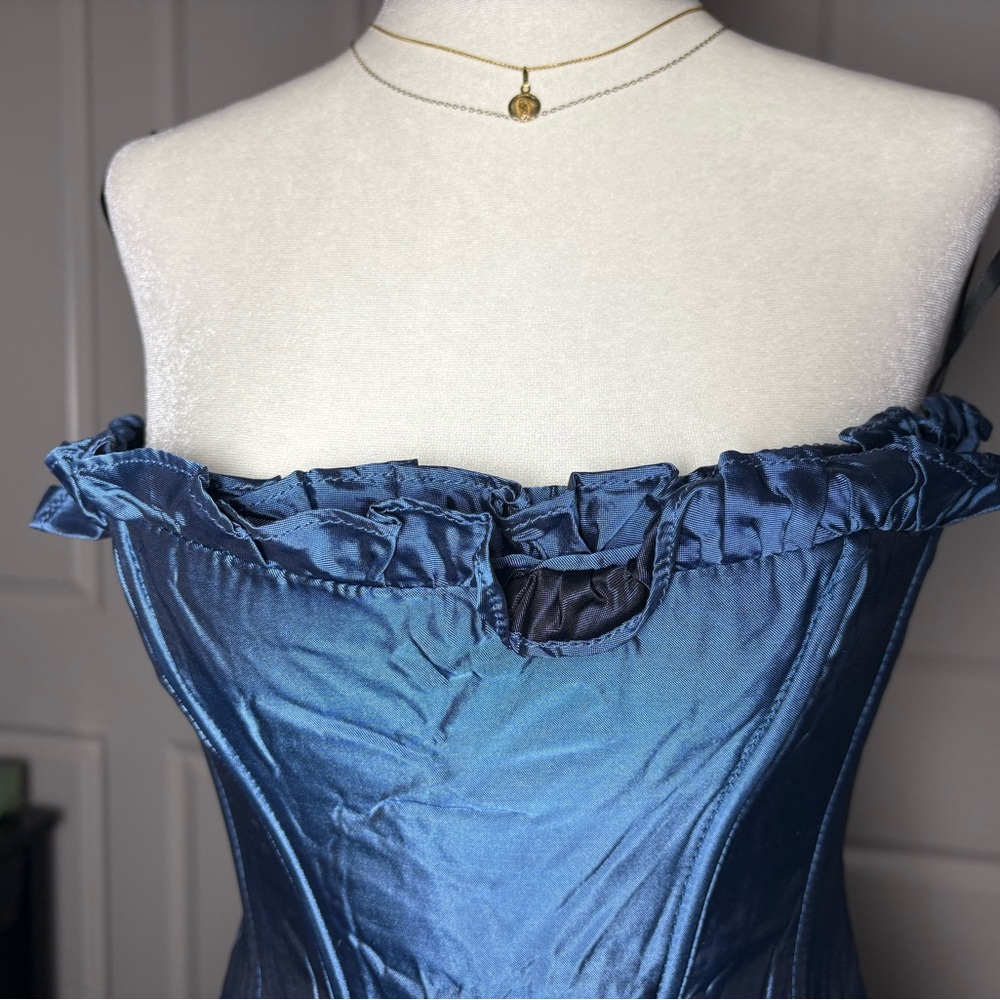 Gunne Sax Jessica McClintock Strapless Gown - Picture 6 of 6